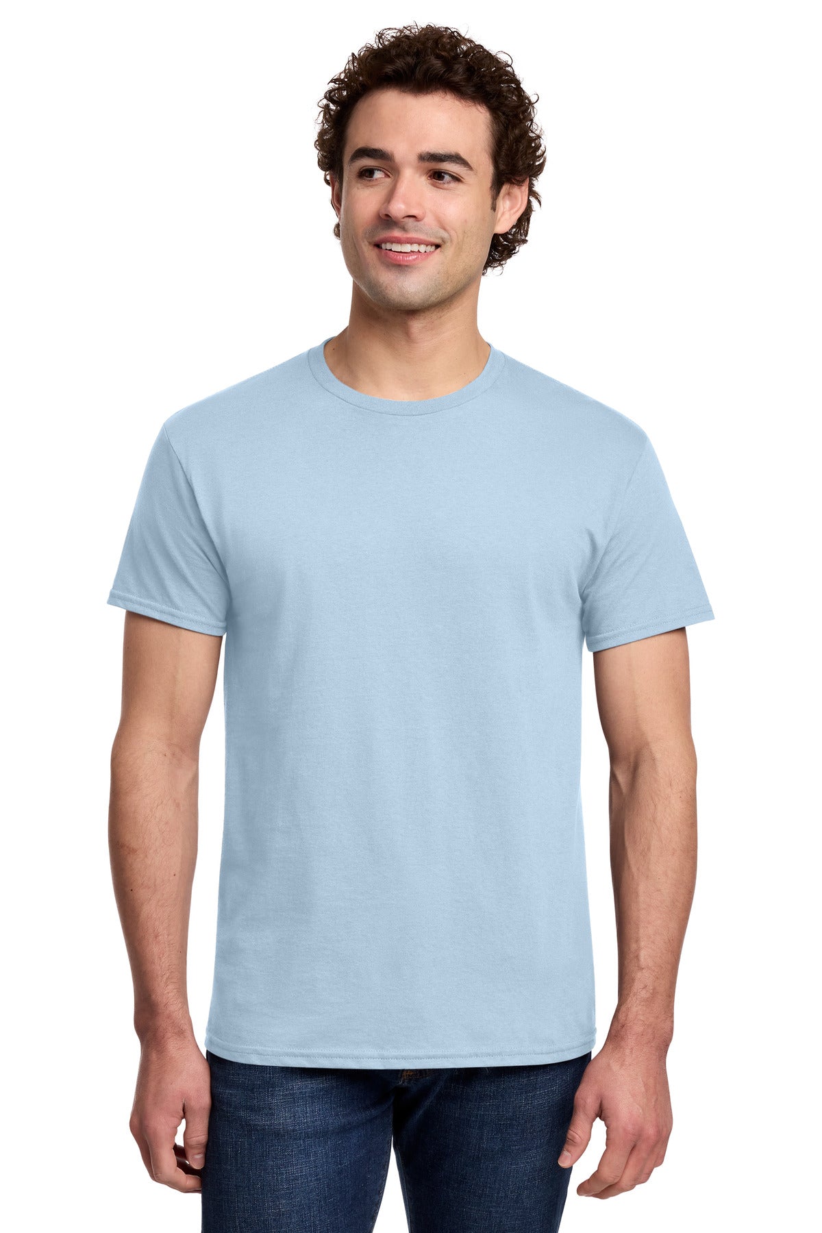 Gildan Light Cotton Tee 3000 - Light Blue
