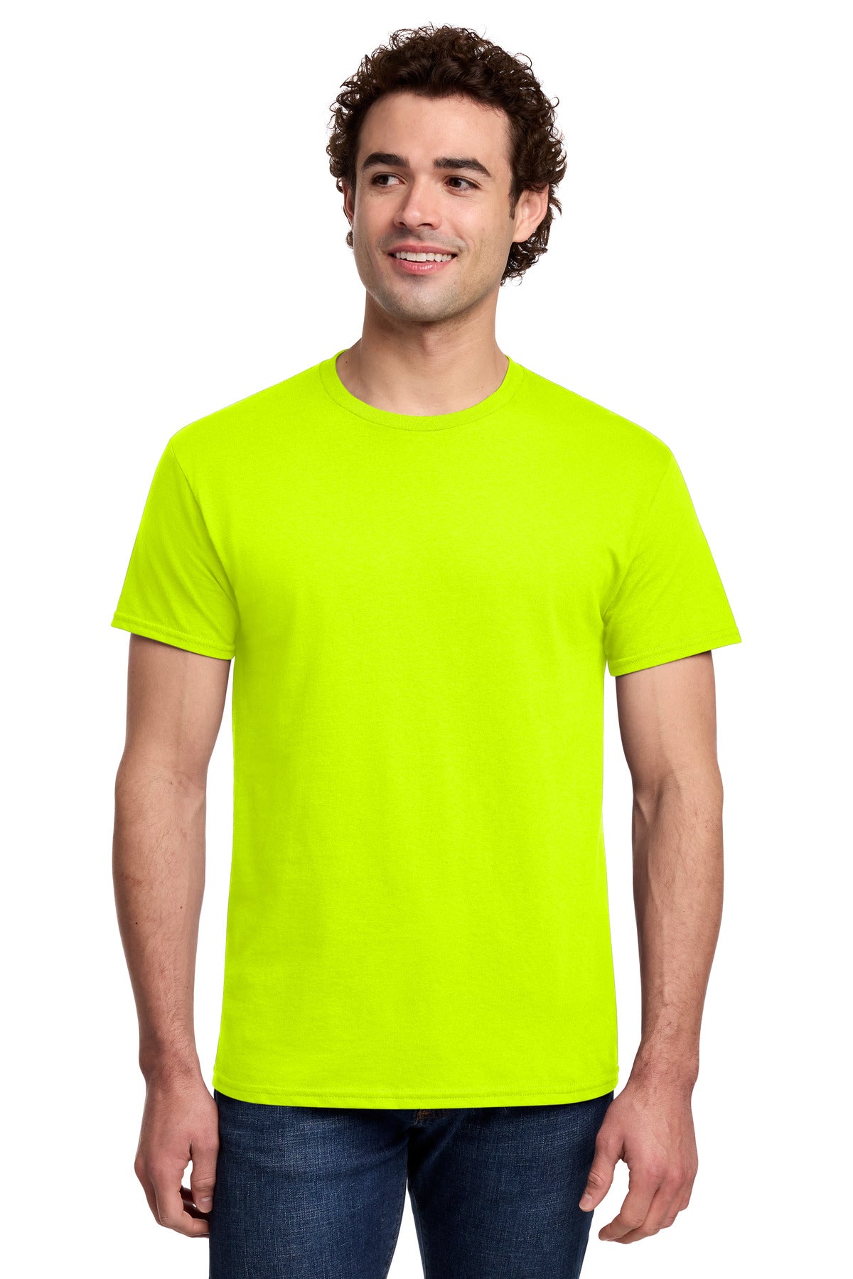 Gildan Light Cotton Tee 3000 - Safety Green