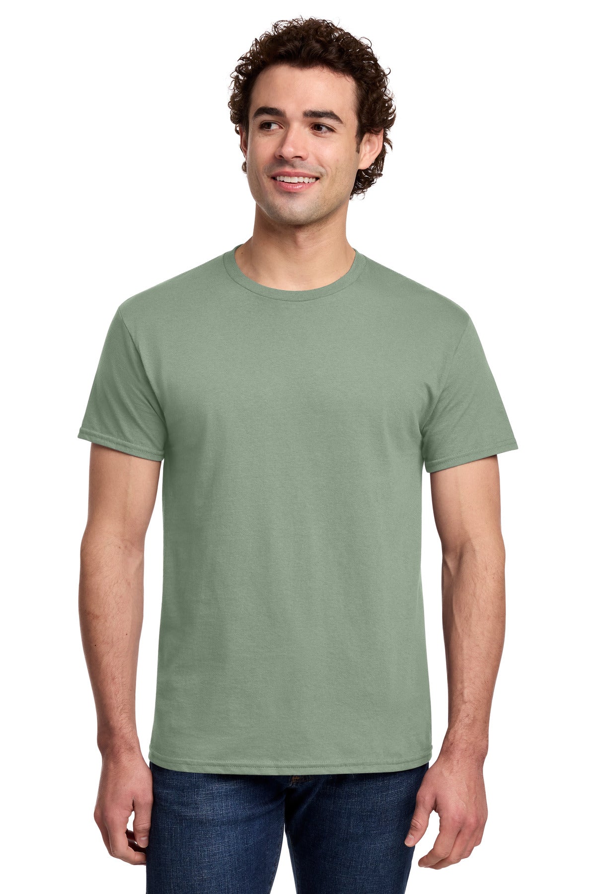 Gildan Light Cotton Tee 3000 - Sage