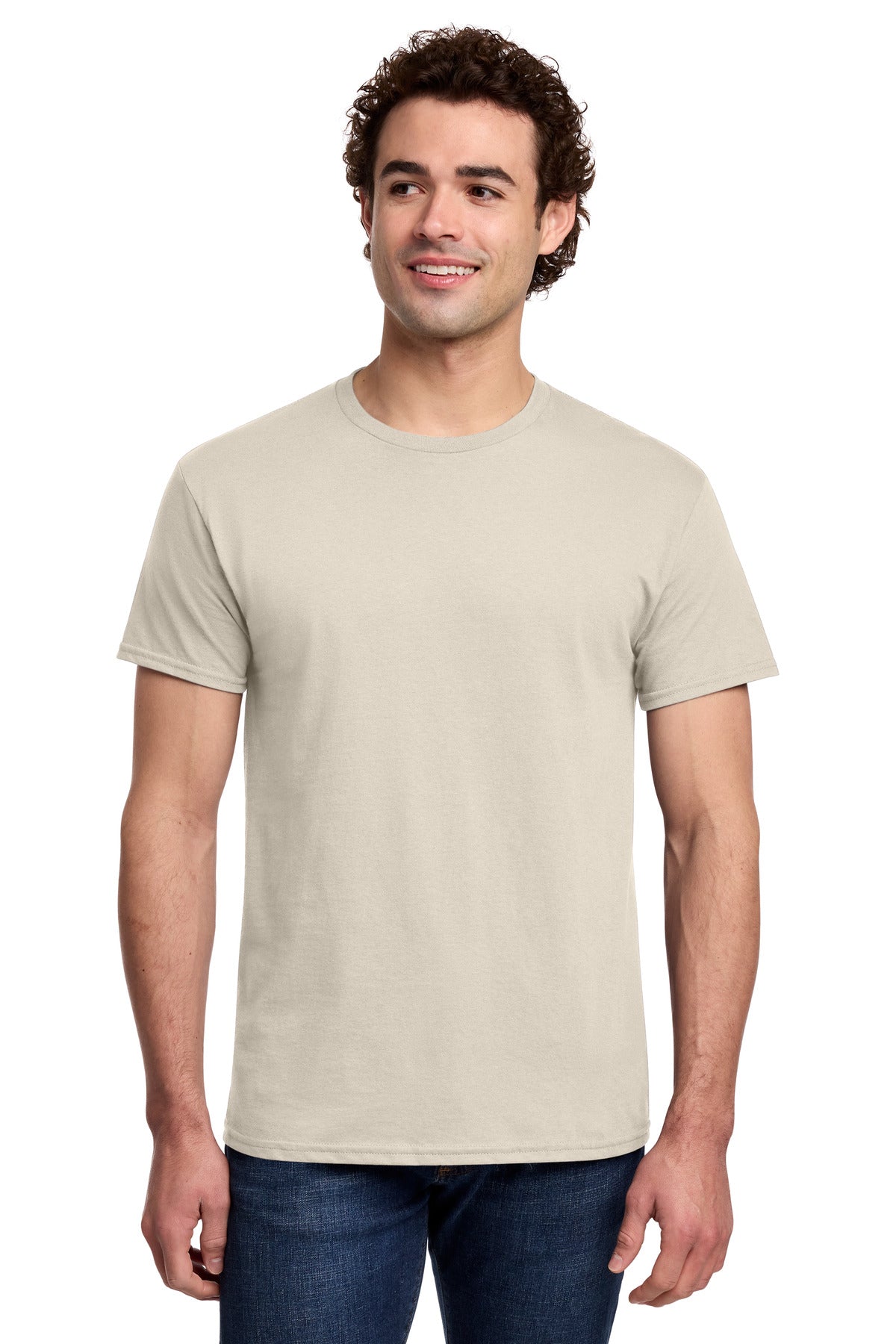 Gildan Light Cotton Tee 3000 - Sand
