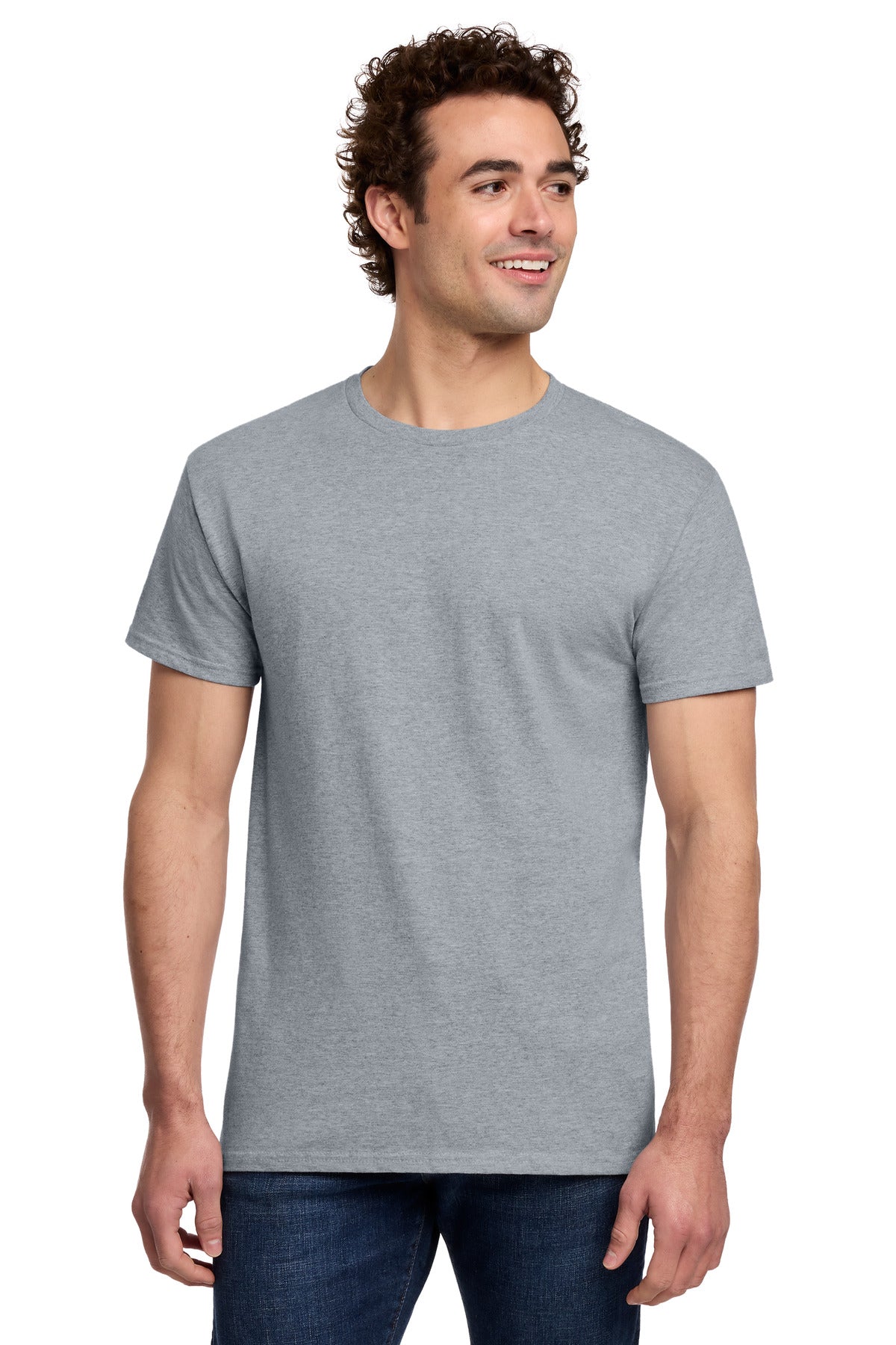 Gildan Light Cotton Tee 3000 - Sport Grey