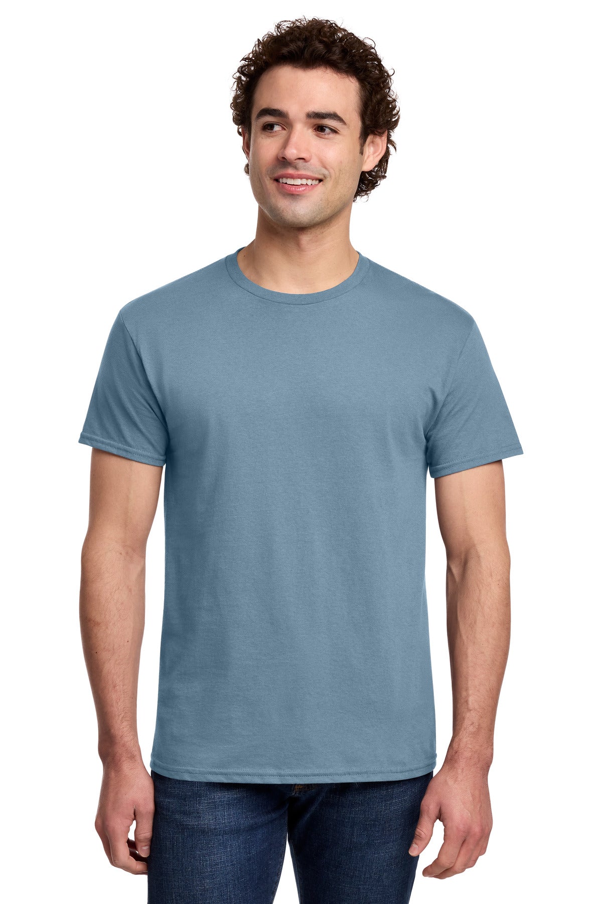 Gildan Light Cotton Tee 3000 - Stone Blue