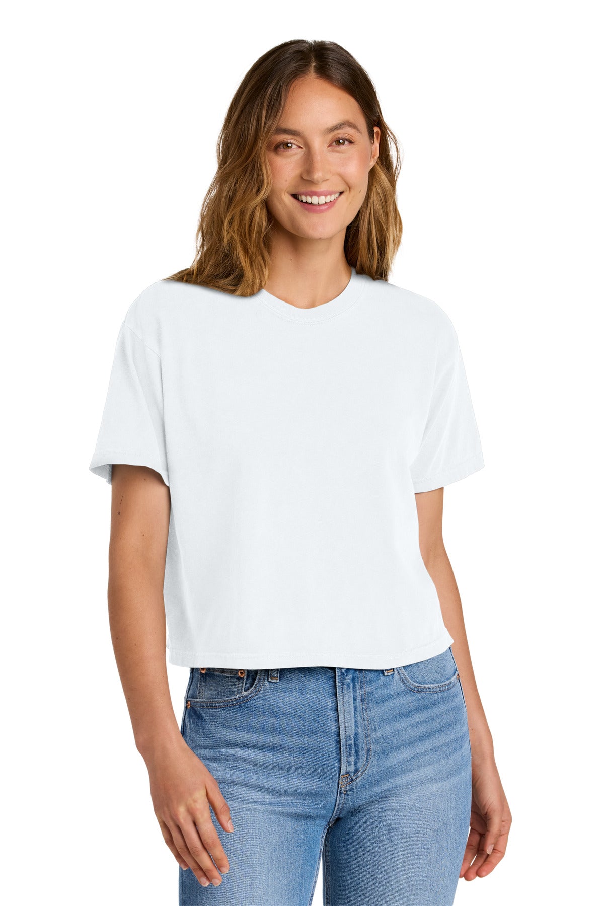 Comfort Colors Women's Heavyweight Boxy Tee 3023CL - White