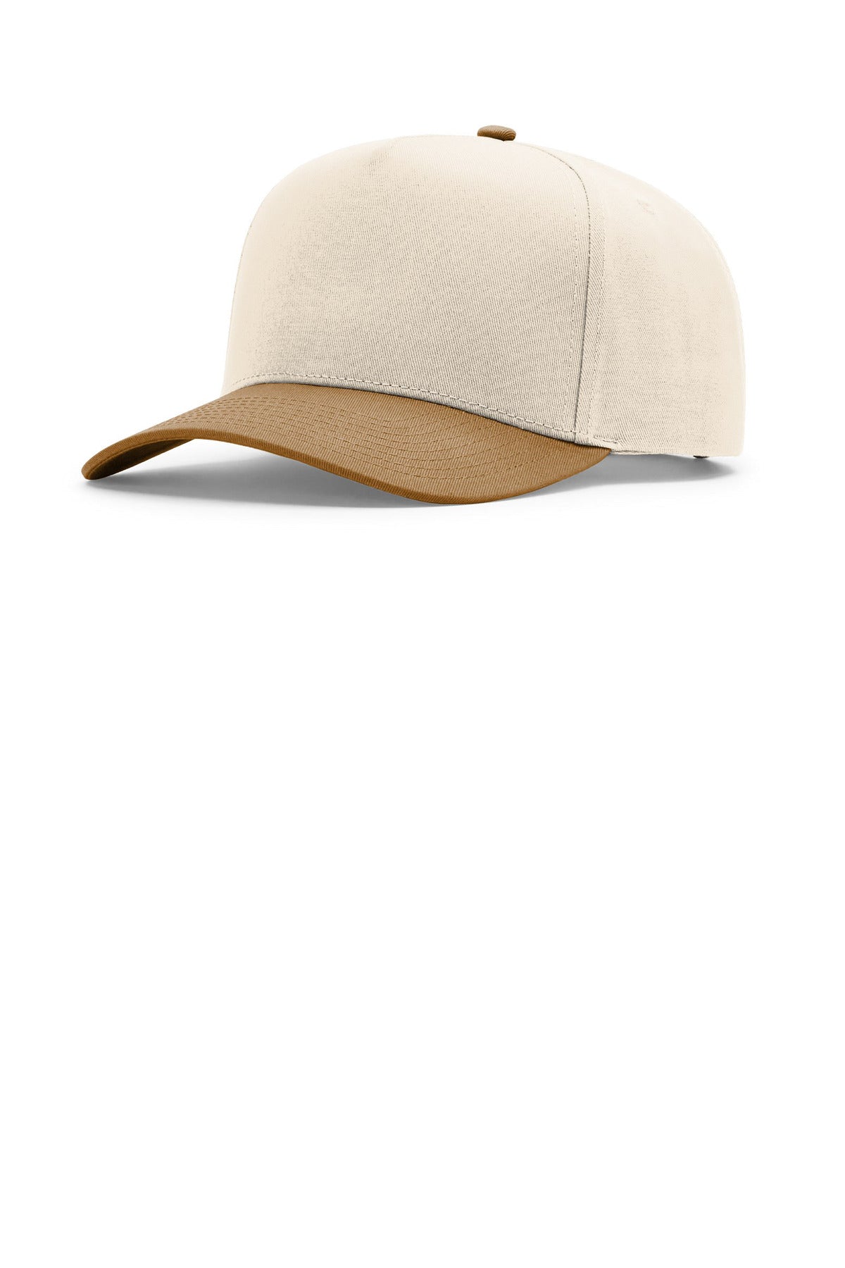 Richardson Full Fabric 5-Panel Champ 323FPC - Cream/ Cream/ Caramel