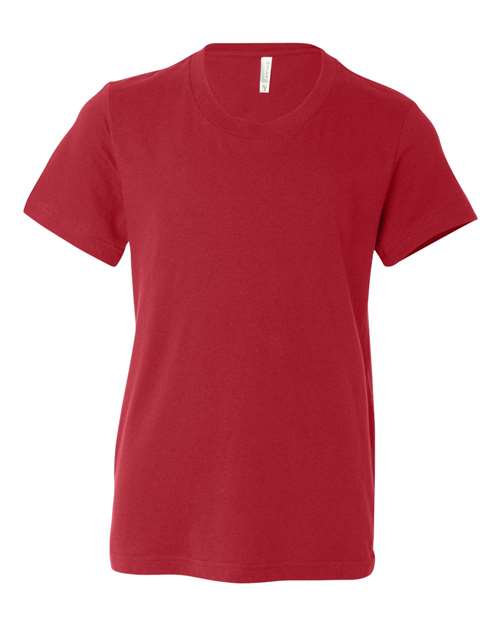 BELLA + CANVAS 3001Y - Red