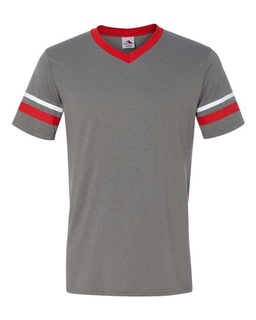 Augusta Sportswear 360 - Graphite/ Red/ White