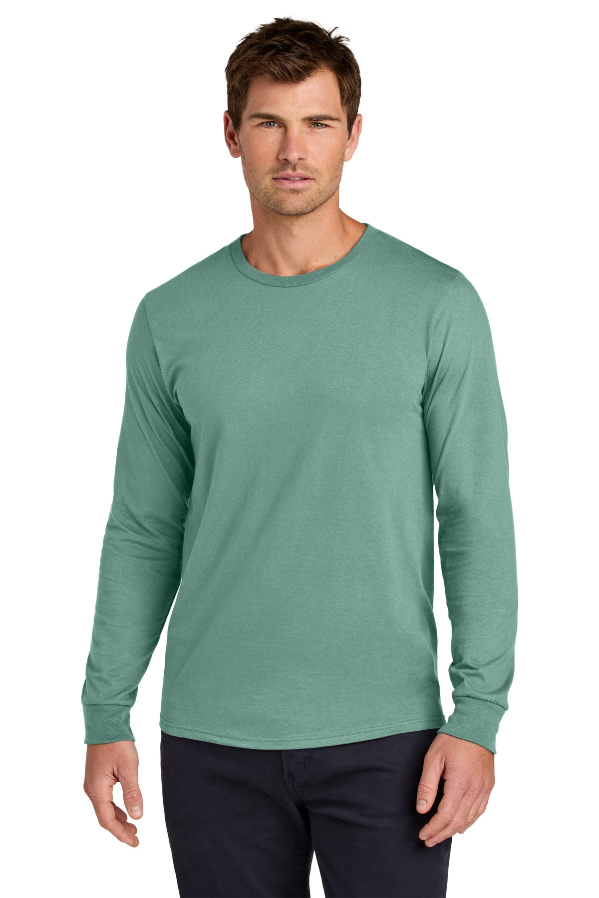 Jerzees Classics Unisex Cotton Long Sleeve T-Shirt 363L - Sage