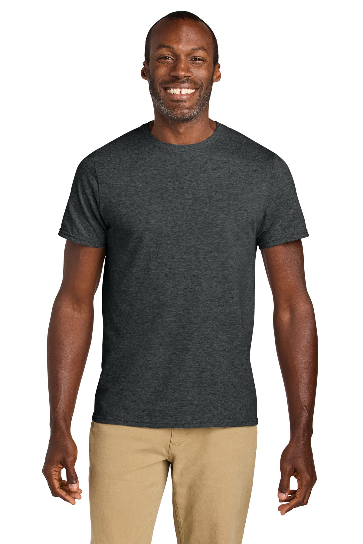 Jerzees Classics Unisex Cotton T-Shirt 363M - Black Heather