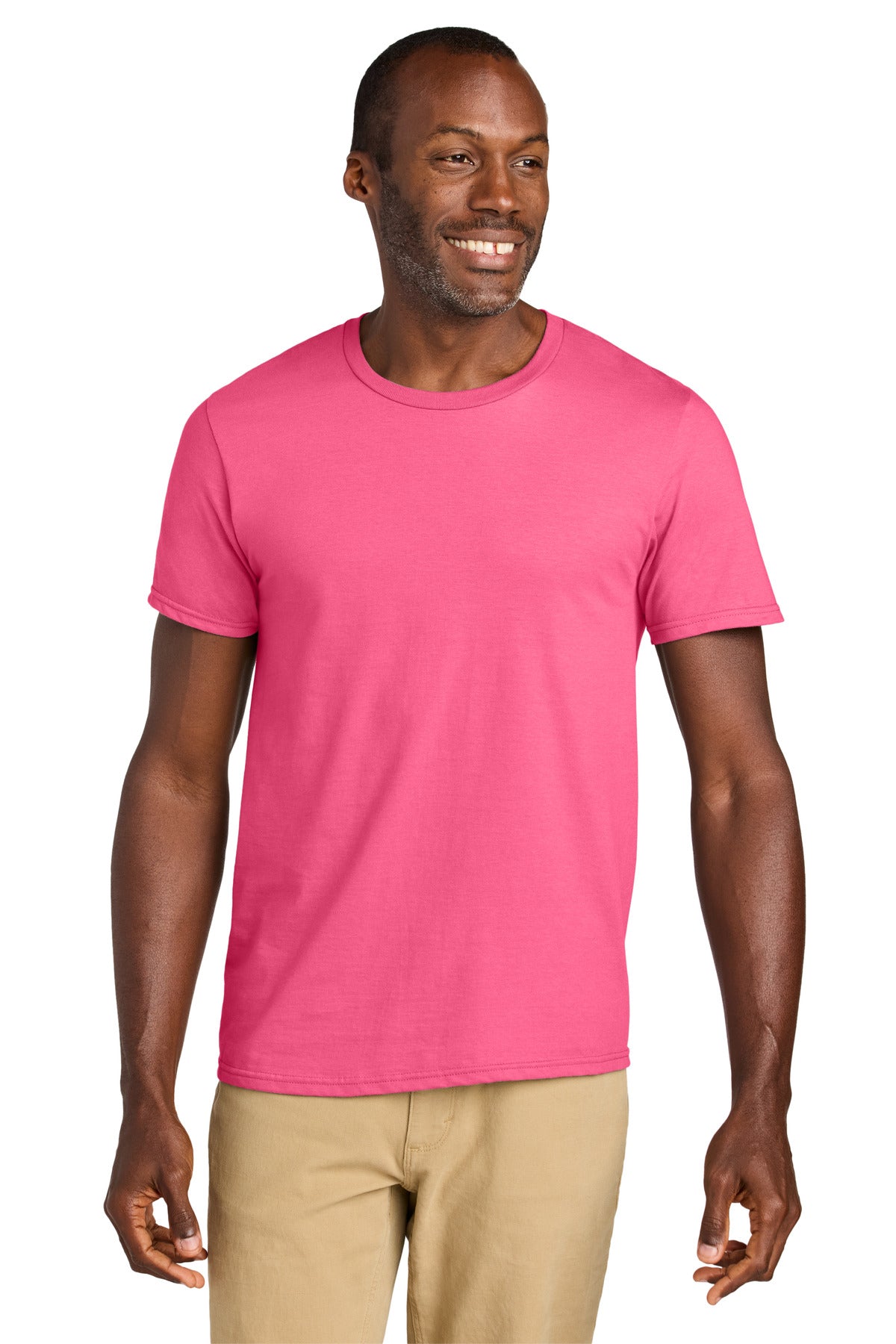 Jerzees Classics Unisex Cotton T-Shirt 363M - Neon Pink