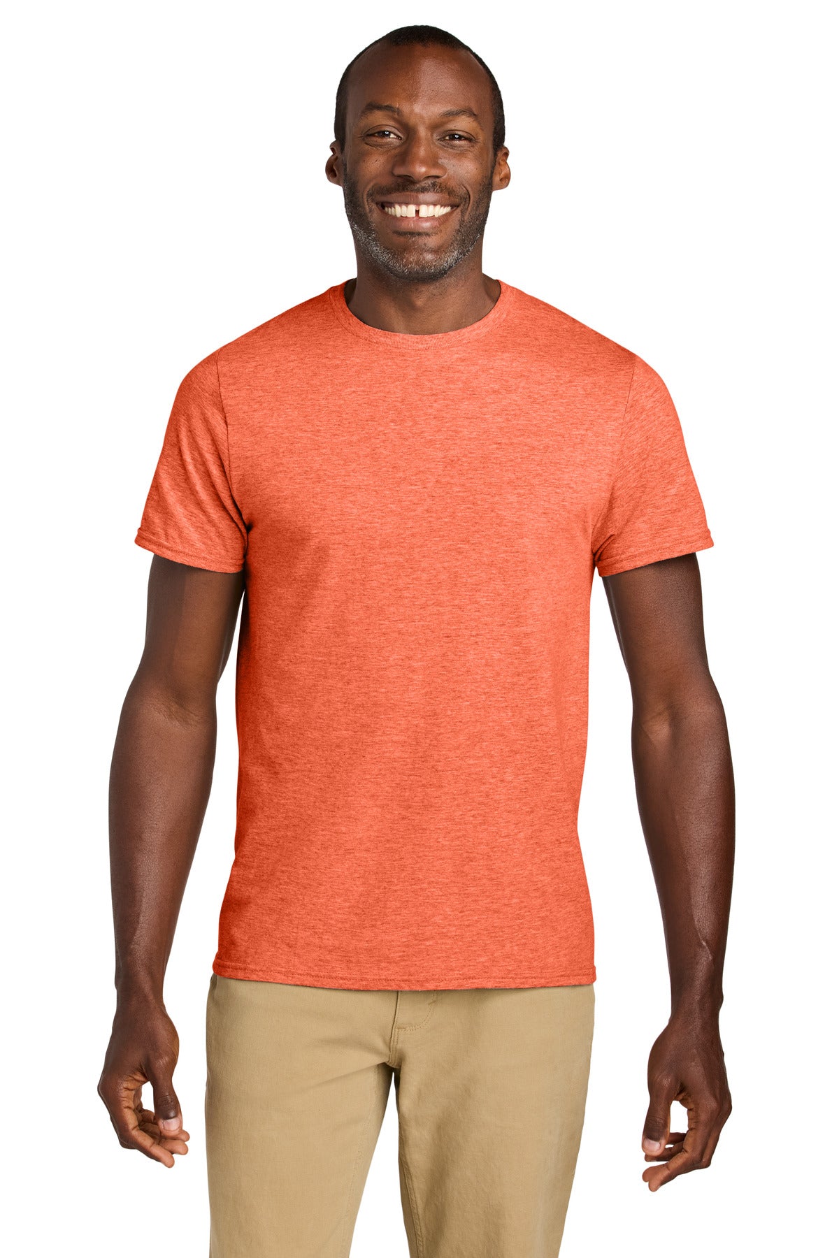 Jerzees Classics Unisex Cotton T-Shirt 363M - Retro Heather Coral