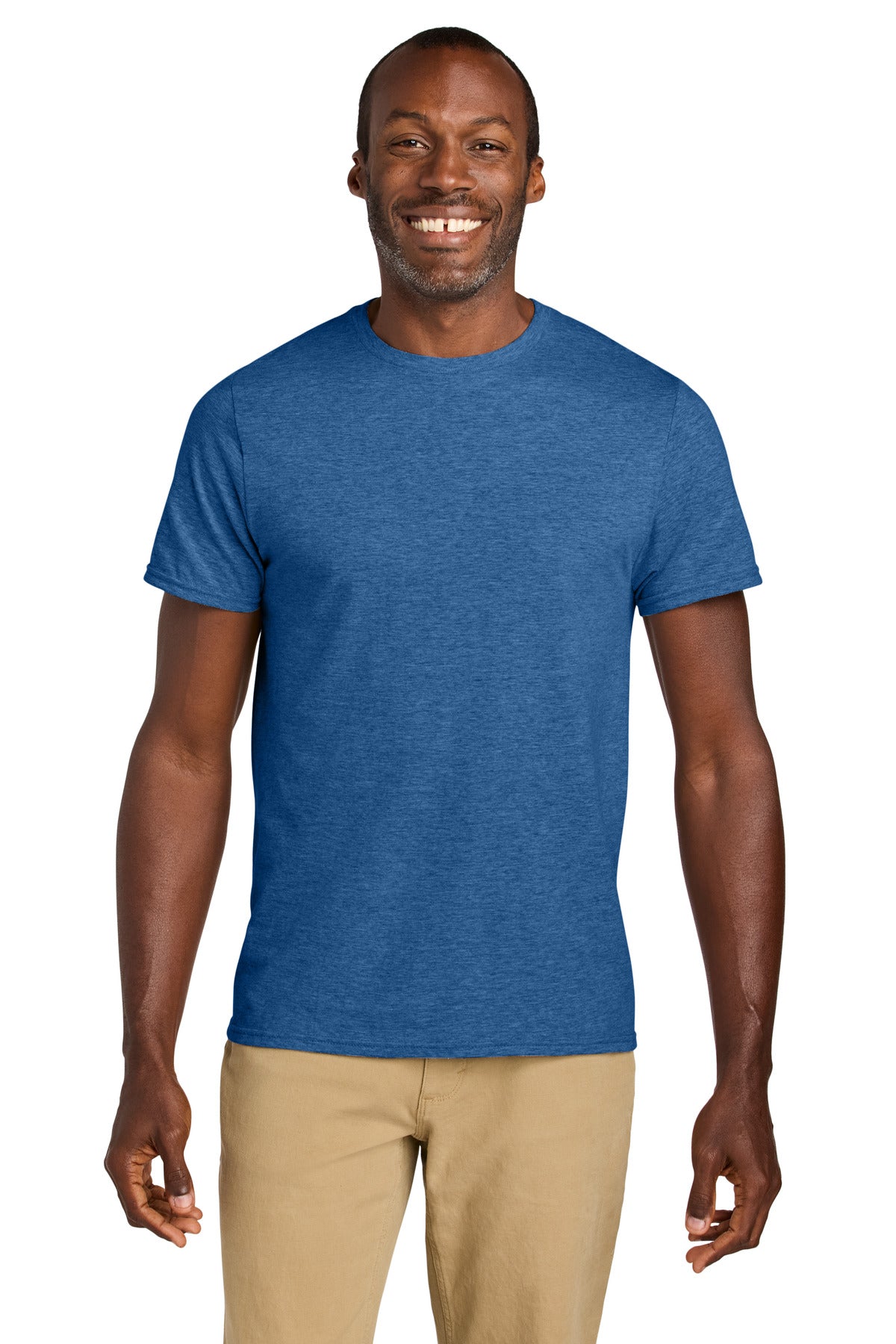 Jerzees Classics Unisex Cotton T-Shirt 363M - Retro Heather Royal