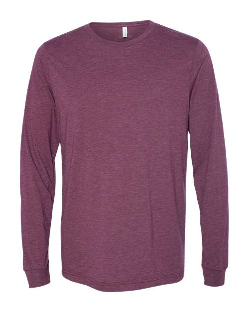 BELLA + CANVAS 3513 - Maroon Triblend