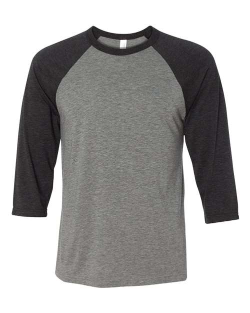 BELLA + CANVAS 3200 - Grey/ Charcoal Black Triblend