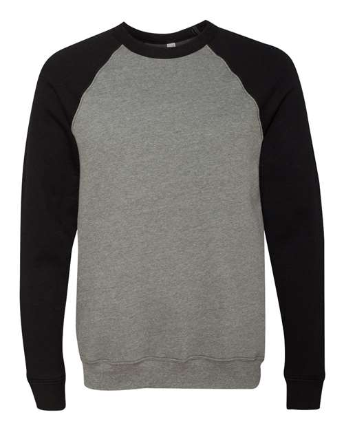 BELLA + CANVAS 3901 - Deep Heather/ Black
