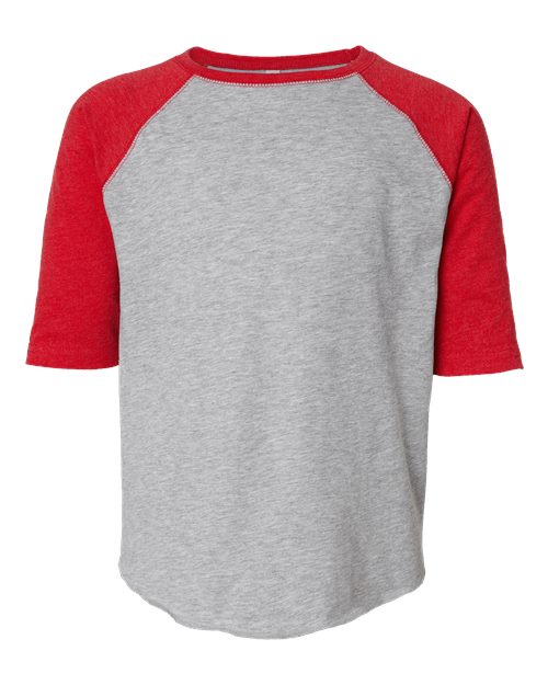 LAT 6130 - Vintage Heather/ Vintage Red