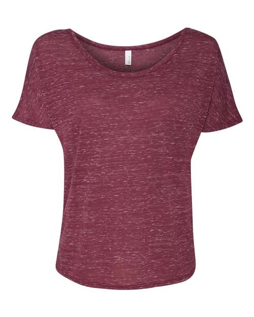 BELLA + CANVAS 8816 - Maroon Marble