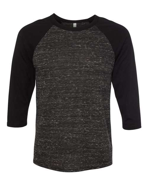 BELLA + CANVAS 3200 - Black Marble/ Black
