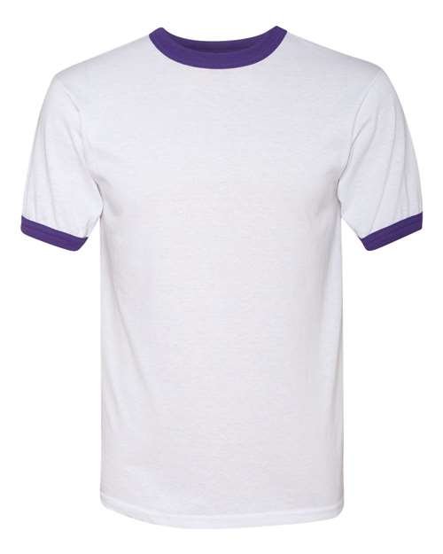 Augusta Sportswear 710 - White/ Purple