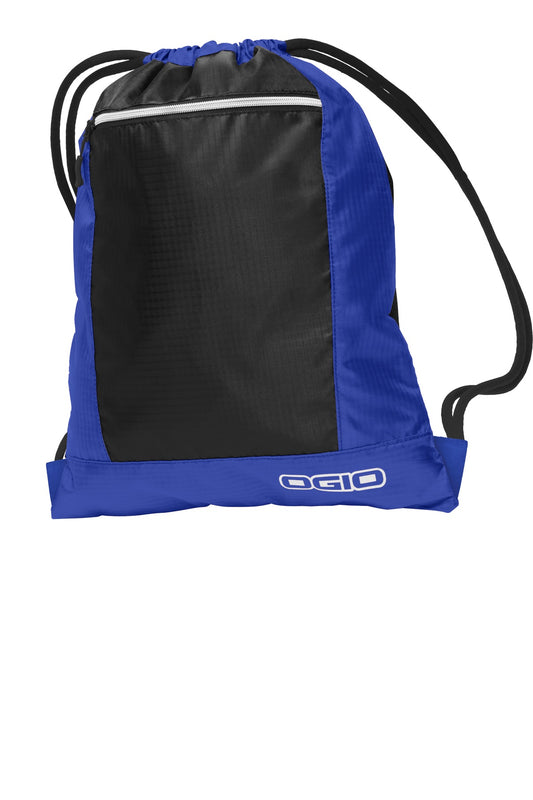 OGIO Pulse Cinch Pack. 412045 - Cobalt Blue/ Black