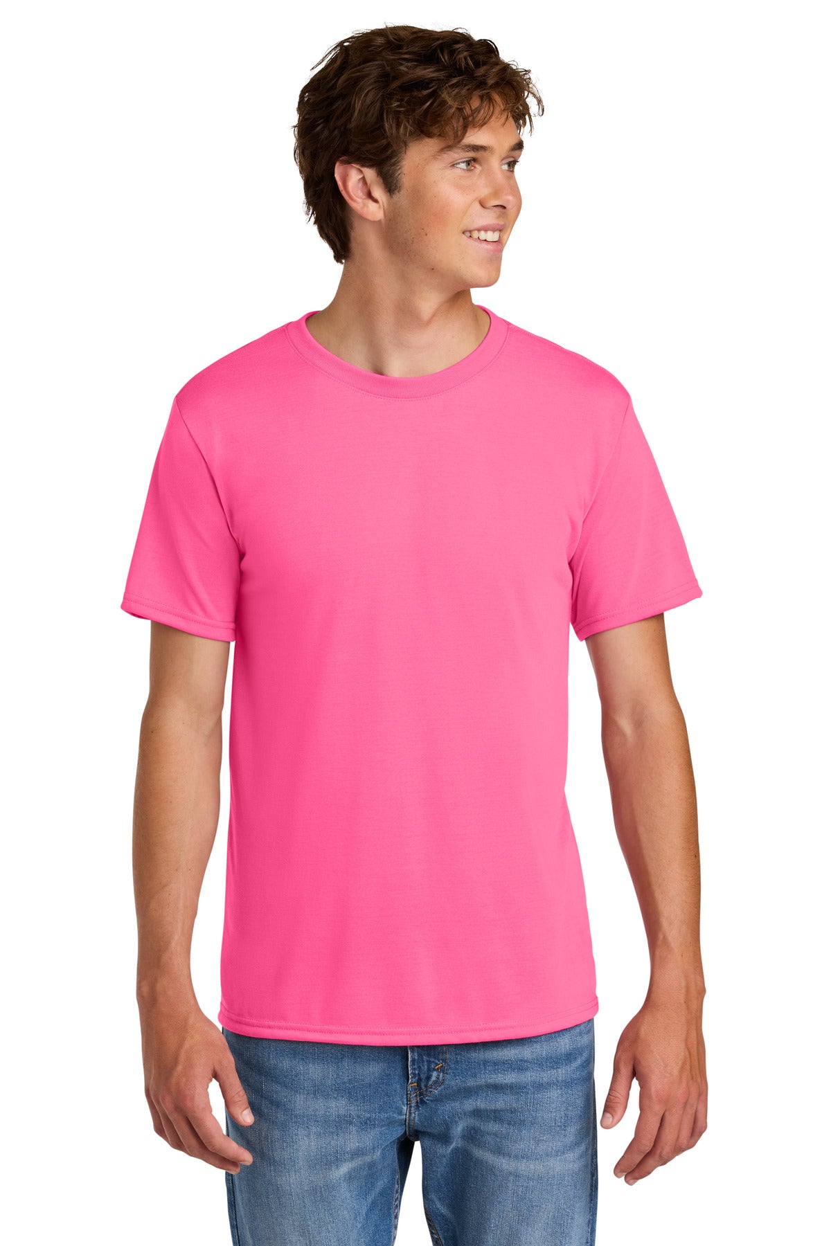 Gildan Gildan Performance T-Shirt. 42000 - Safety Pink