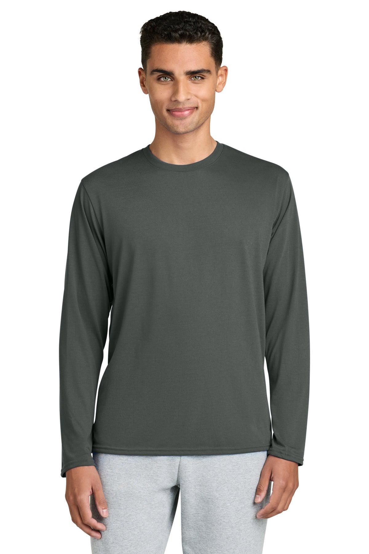 Gildan Performance Long Sleeve T-Shirt. 42400 - Charcoal