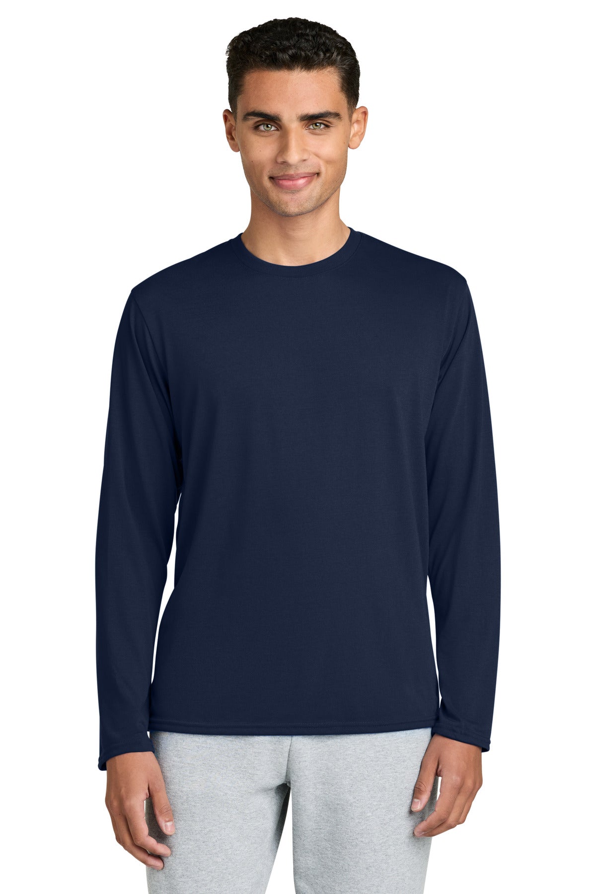 Gildan Performance Long Sleeve T-Shirt. 42400 - Navy