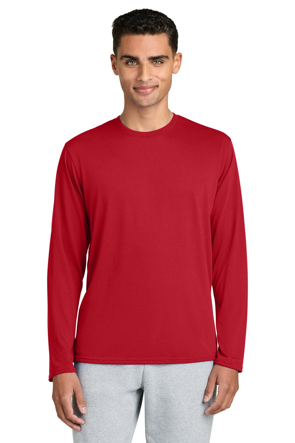 Gildan Performance Long Sleeve T-Shirt. 42400 - Red