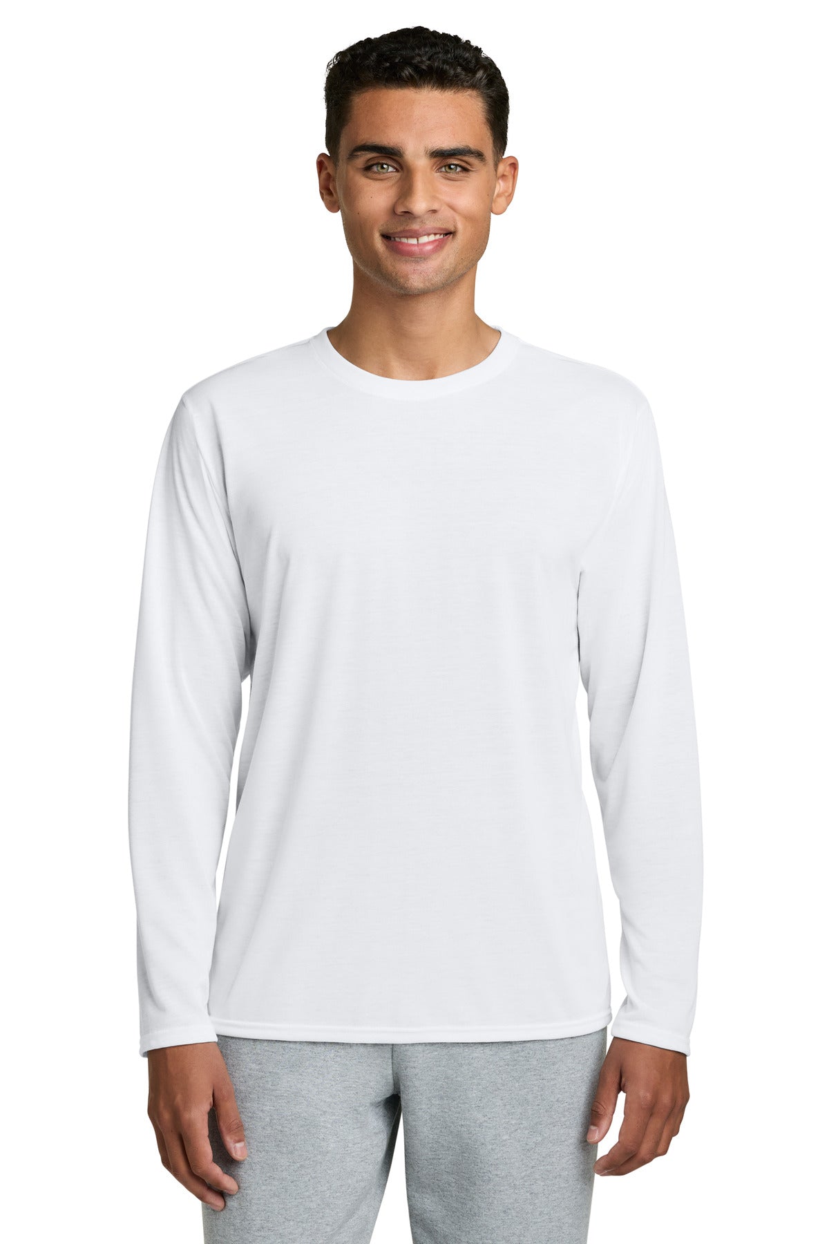Gildan Performance Long Sleeve T-Shirt. 42400 - White