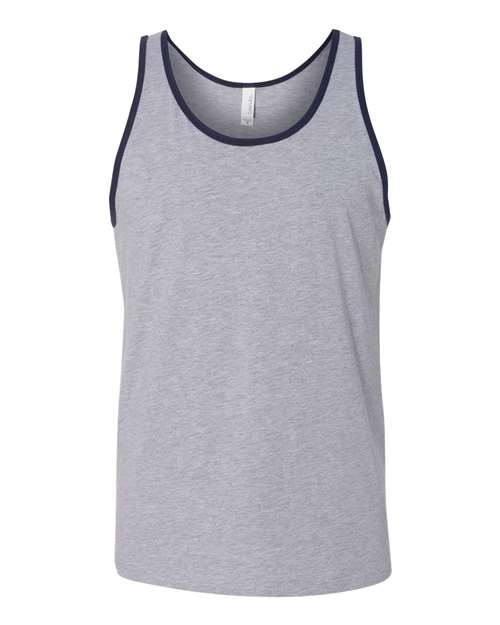 BELLA + CANVAS 3480 - Athletic Heather/ Navy