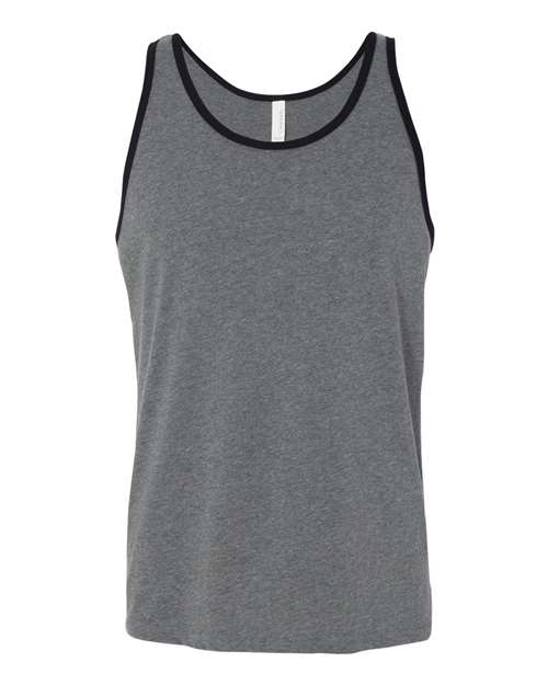 BELLA + CANVAS 3480 - Deep Heather/ Black