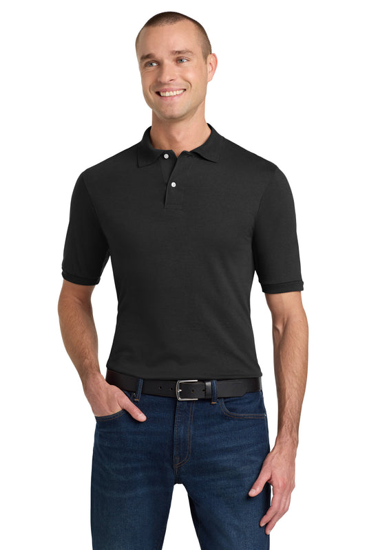 Jerzees Dri-Power Sport Shirt. 437M - Black