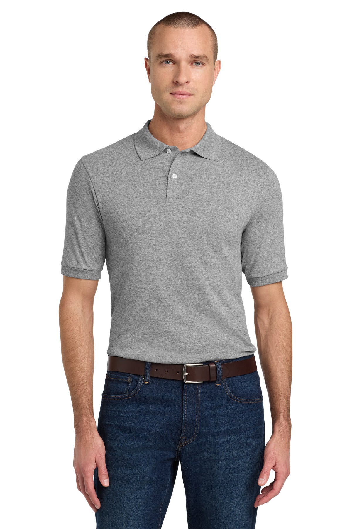 Jerzees Dri-Power Sport Shirt. 437M - Oxford