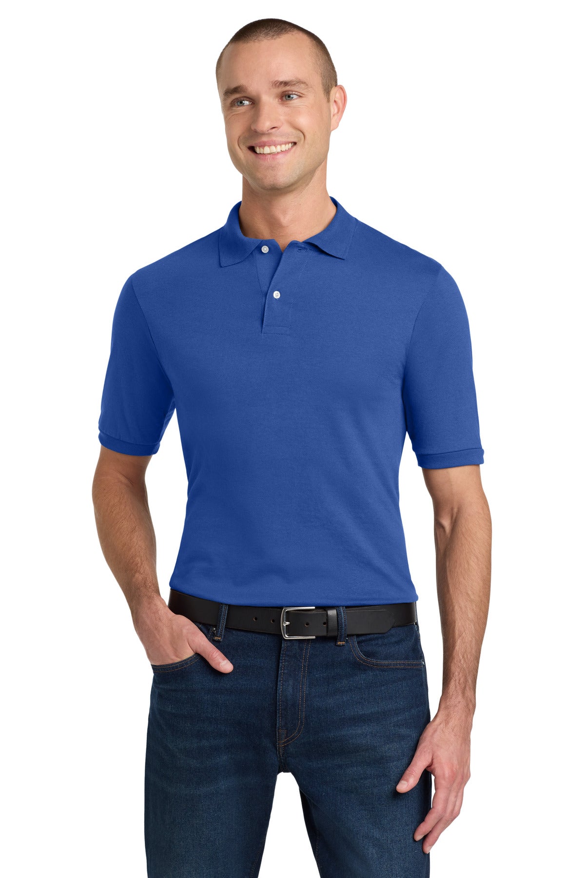 Jerzees Dri-Power Sport Shirt. 437M - Royal
