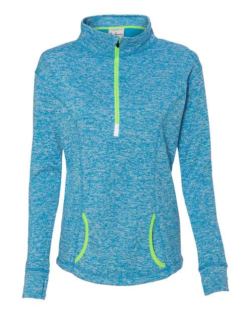 J. America 8617 - Electric Blue/ Neon Green