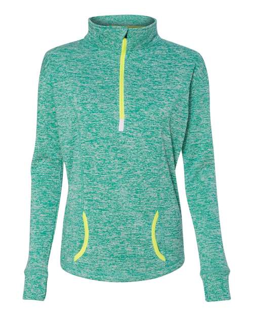 J. America 8617 - Emerald/ Neon Yellow
