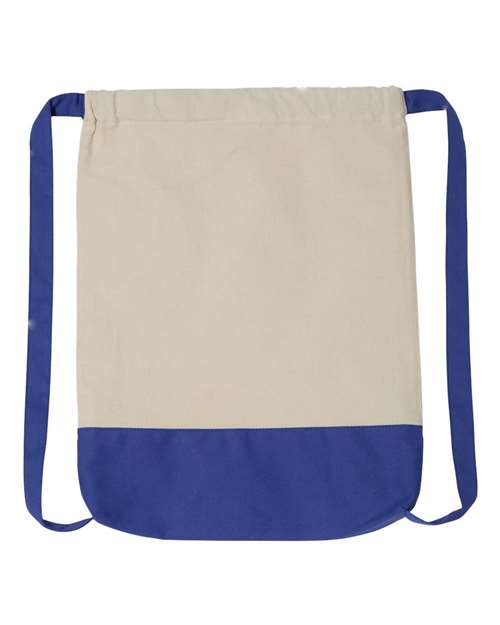 Liberty Bags 8876 - Natural/ Royal