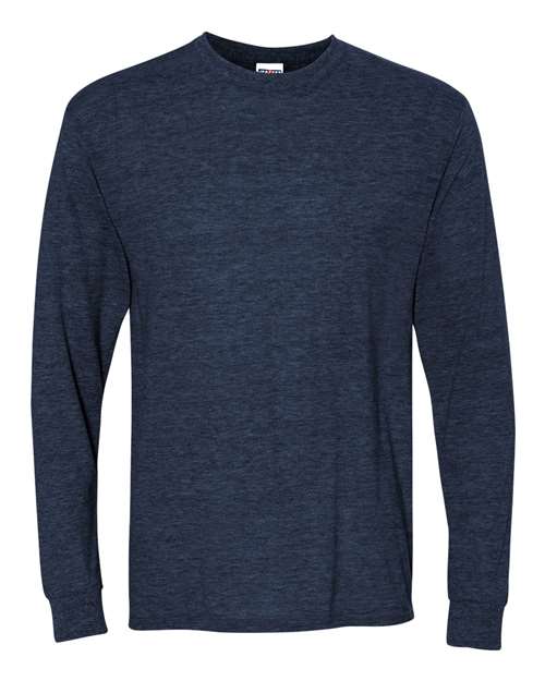 JERZEES 29LSR - Vintage Heather Navy