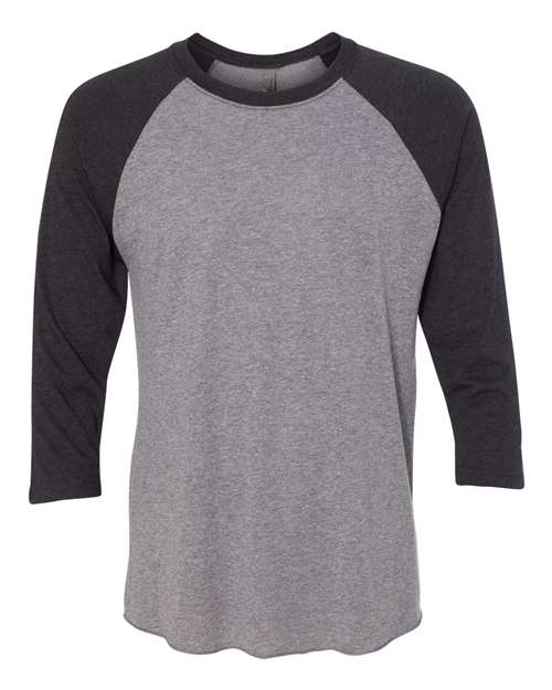 Next Level 6051 - Vintage Black Sleeves/ Premium Heather Body