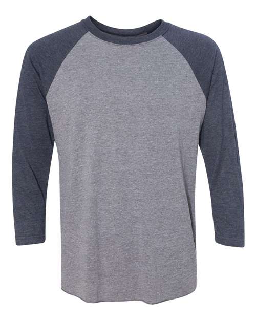 Next Level 6051 - Vintage Navy Sleeves/ Premium Heather Body