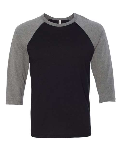 BELLA + CANVAS 3200 - Black/ Deep Heather