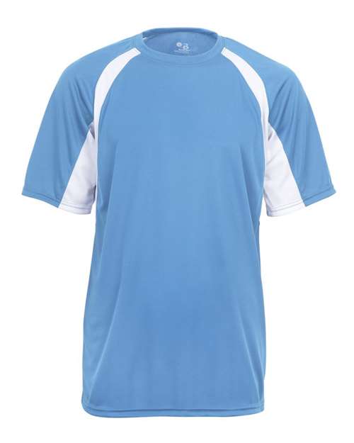 Badger 2144 - Columbia Blue/ White