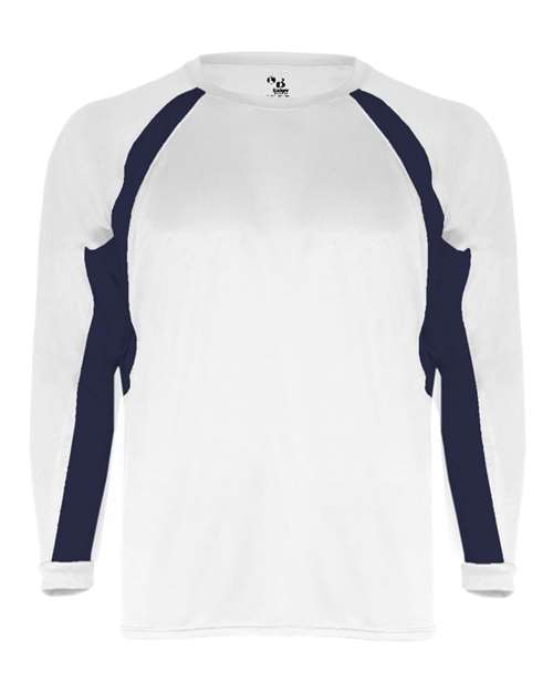Badger 2154 - White/ Navy