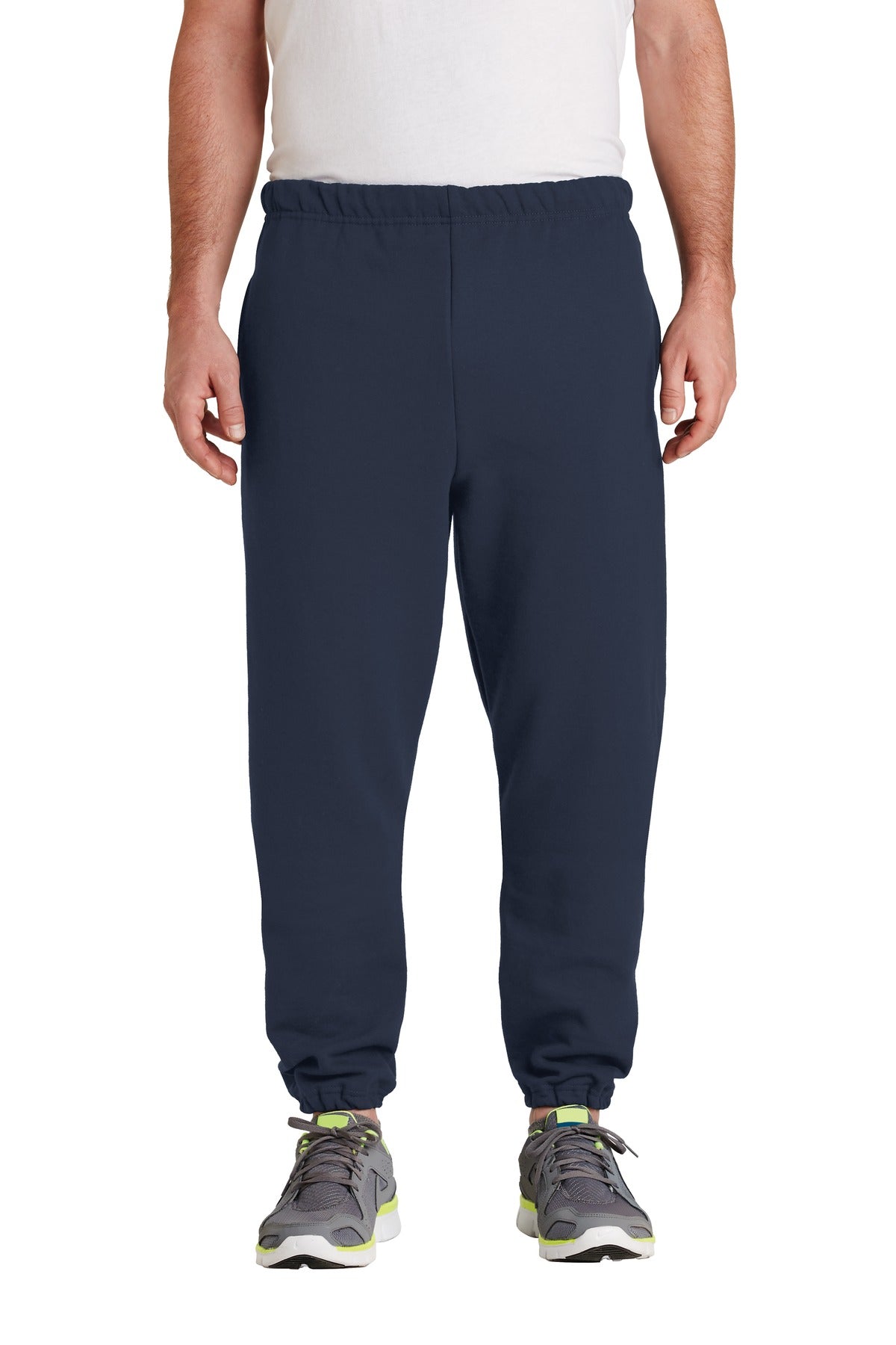 Jerzees Super Sweats NuBlend - Sweatpant with Pockets.  4850MP - J. Navy