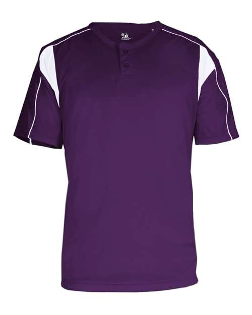 Alleson Athletic 7937 - Purple/ White