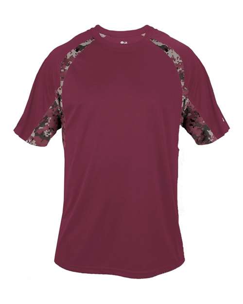 Badger 4140 - Maroon/ Maroon Digital