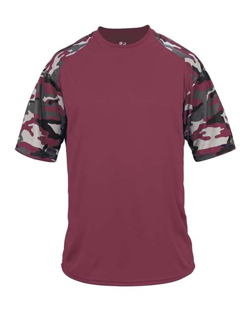 Badger 4141 - Maroon/ Maroon Camo