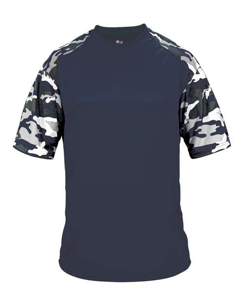 Badger 4141 - Navy/ Navy Camo