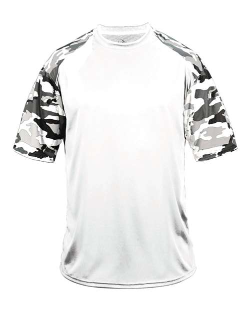 Badger 4141 - White/ White Camo