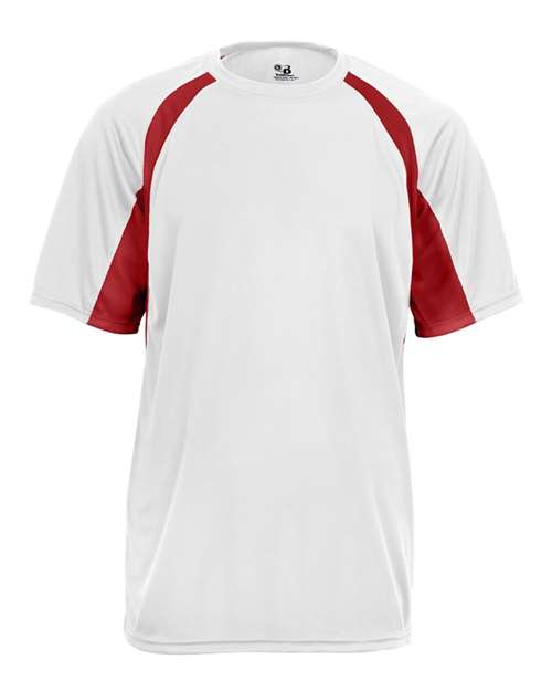 Badger 4144 - White/ Red