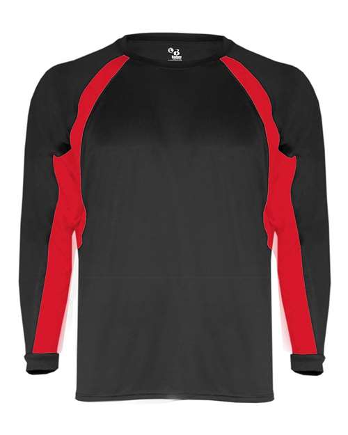 Badger 4154 - Black/ Red